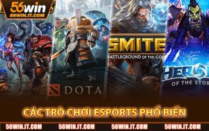 Các Trò Chơi Esports Phổ Biến